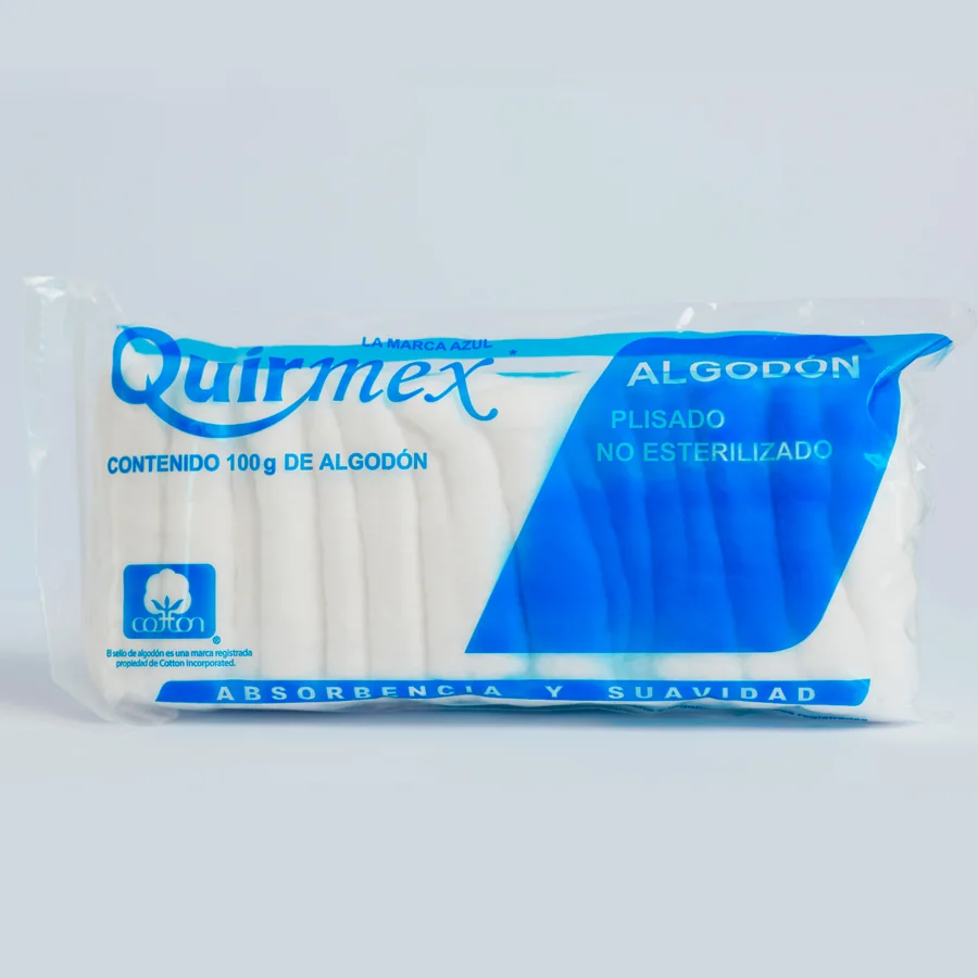 Pleated absorbent cotton 100 g