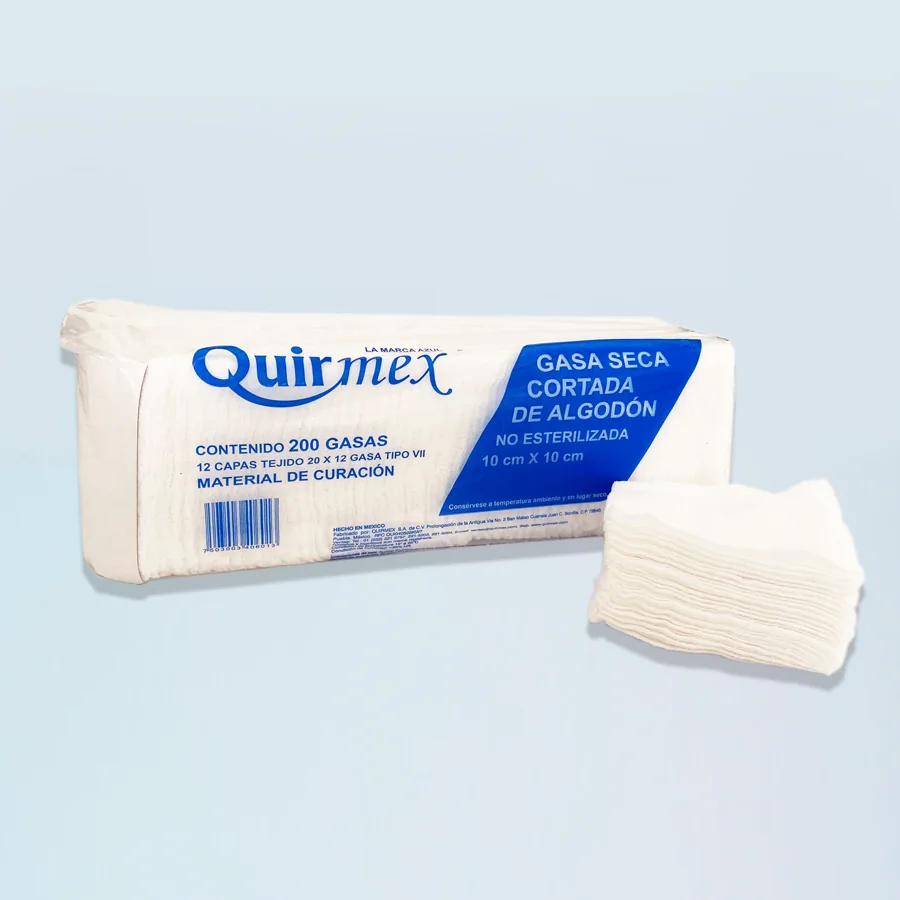 Quirmex dry cut gauze